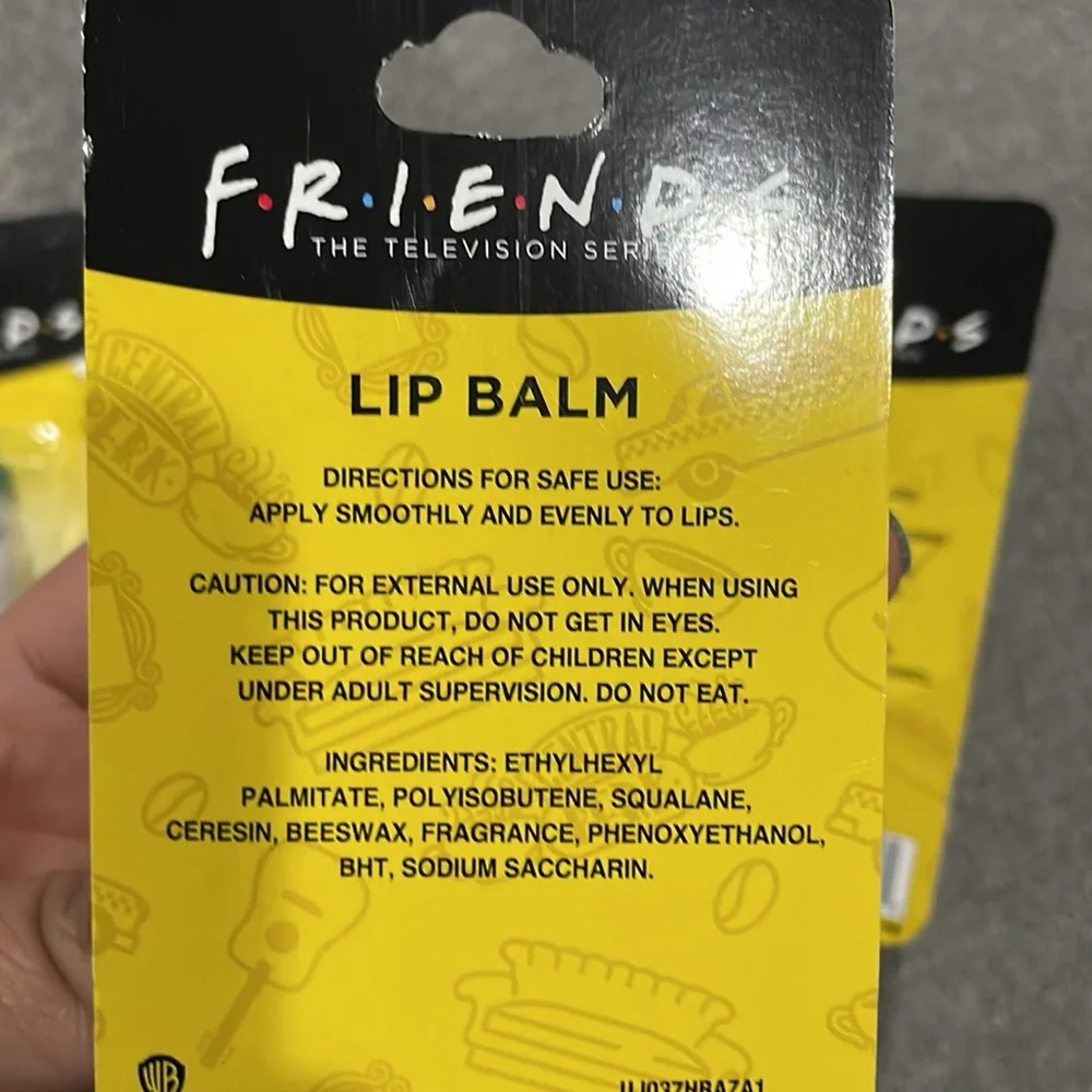 FRIENDS Bundle of 4 Central Perk Lip Balm Brand New